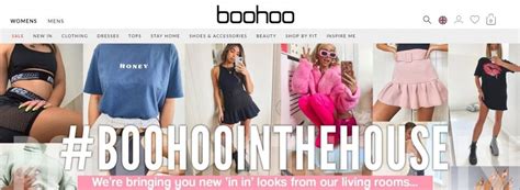 boohoo uk website.